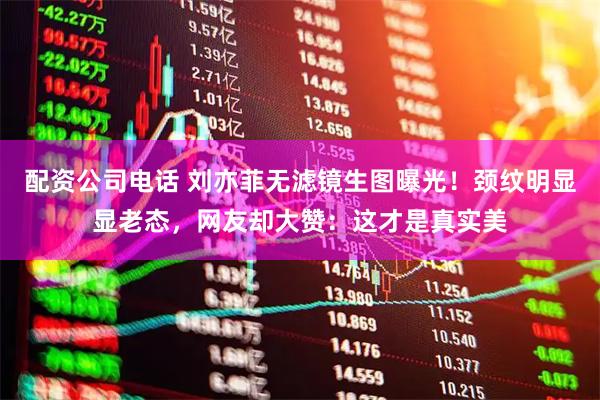 配资公司电话 刘亦菲无滤镜生图曝光！颈纹明显显老态，网友却大赞：这才是真实美